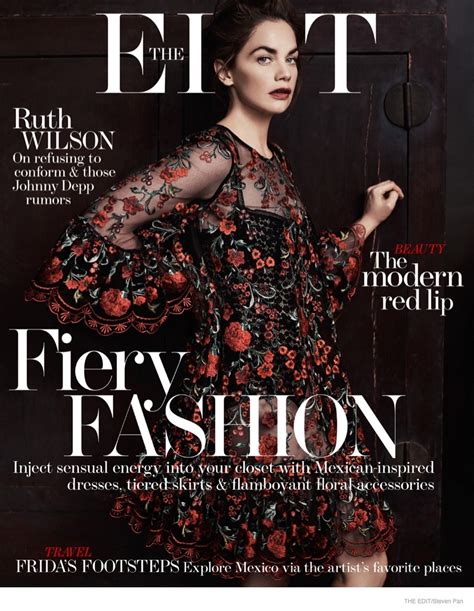 The Affair Star Ruth Wilson Poses In The Edit Opens Up