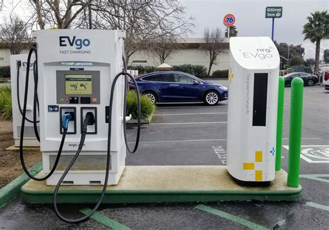 chevron dabbles  ev charging installs evgo fast chargers  select