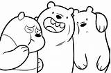 Bears Bare Bear Drawing Coloring Cartoon Pages Three Network Panda Draw Grizzly Printable Polar Ice Drawings Easy Step Getdrawings Nom sketch template