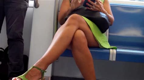 candid mature with fuckable crossed legs on subway porn fb