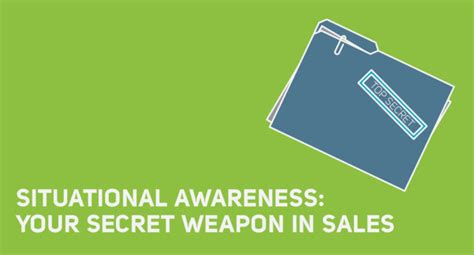 situational awareness your secret weapon in sales