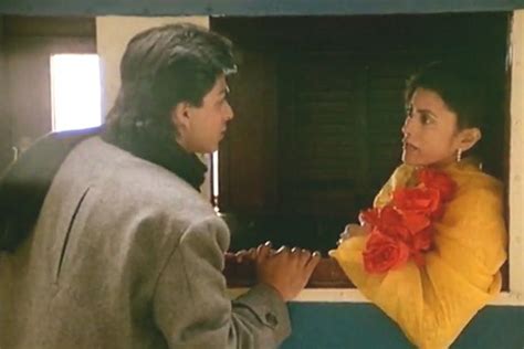 Shahrukh Khan As Lalit Kumar With Deepa Sahi Maya