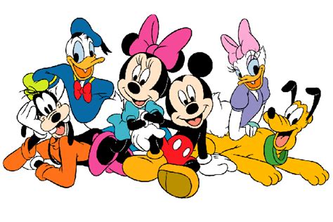 mickey and friends clipart image clipartmonk free clip