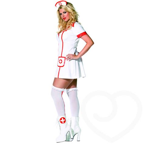 fever plus size envy hot nurse costume nurse uniforms lovehoney