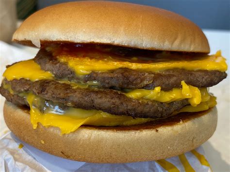mcdonalds triple cheeseburger price review calories uk