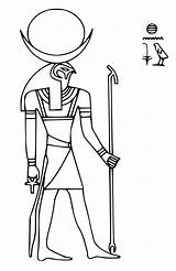 Coloring Egyptian Gods Ra God Pages Mythology Goddesses Clipart Egyption Deity Printable Drawings Svg Egypt Ancient Dieux Imprimer Sun Bastet sketch template