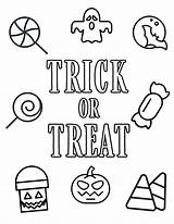Treat Coloring Papertraildesign sketch template