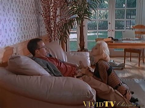 Busty Retro Blonde Brittany Andrews Spreads Legs For