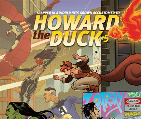 Howard The Duck 2015 5 Comic Issues Marvel