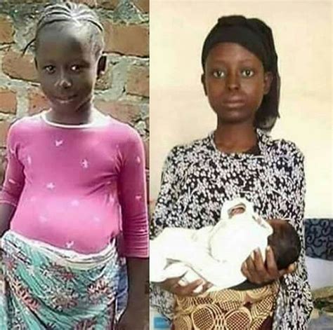 viral photo of pregnant 11 year old girl