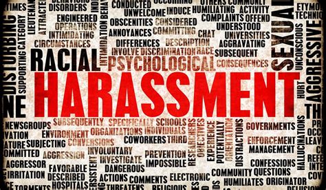harassment definition human resources and academic