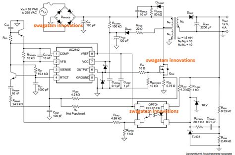 smps circuit diagram  explanation