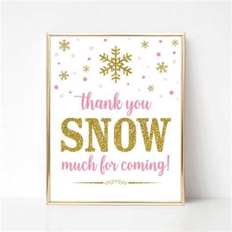 snow   coming sign printable winter onederland sign