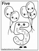 Numbers Preschoolers Freepreschoolcoloringpages sketch template