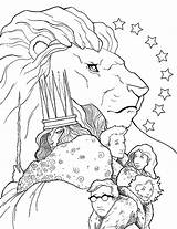 Narnia Coloring Pages Chronicles Aslan Lion Wardrobe Witch Getcolorings Color Printable Colouring Getdrawings Popular sketch template