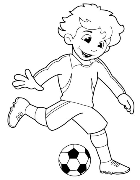 soccer boy soccer boys coloring pages  boys boy coloring