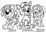 Pages Paw Coloring Kids Patrol Print Getcolorings Color sketch template