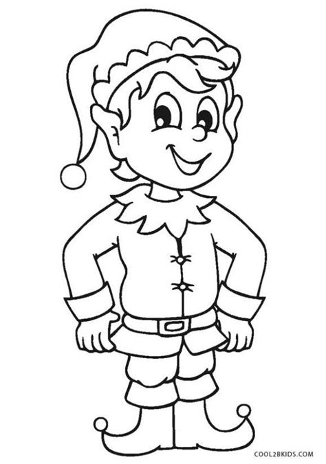 elf coloring pages elf coloring pages