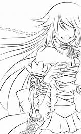 Pandora Hearts Lineart Coloring Essence Drifting Deviantart Alyss Pages Anime Alice Visit sketch template