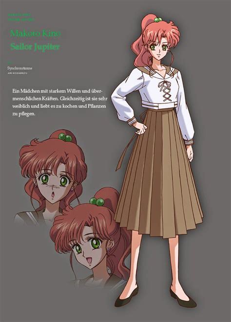 Character Guide Makoto Kino Sailor Moon Cosplay Sailor