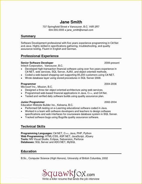 hybrid resume template word   hybrid resume