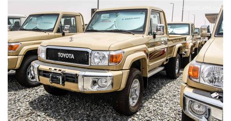 toyota land cruiser pickup lx  wd  sale aed  beige