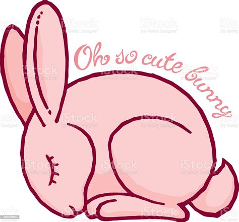 Oh So Cute Sweet Gentle Bunny Stock Illustration Download Image Now