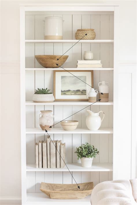 shelf styling  love grows wild