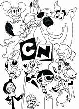 Cartoon Coloring Pages Network Characters Disney Drawing Show Cartoons Printable Print 90s Nickelodeon Color Sheets Talent Regular Shows Kids Adult sketch template