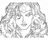 Coloring Wonder Woman Pages Face Printable Injustice Women Drawing Print Adults Draw Batman Catwoman Gods Girl Logo Among Color Police sketch template