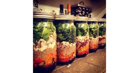 Fibre Full Salad Lose Weight With These Mason Jar Salads Popsugar