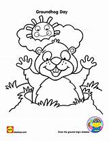 Groundhog Coloring Pages Printable Activities Color Crafts Sheets Kids Prediction Drawing Alex Toys Printables Getcolorings Print Getdrawings Choose Board Preschool sketch template