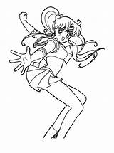 Sailormoon Jupiter Kleurplaten Chibiusa Coloriages Animaatjes Picgifs Mewarnai Animasi Seite Pro Bergerak Animes sketch template