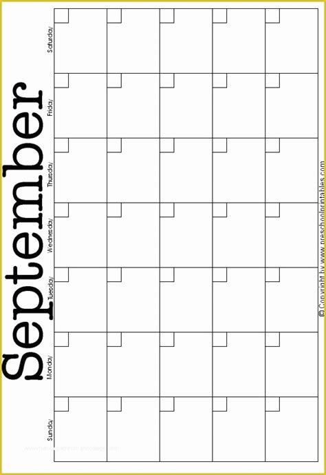 preschool calendar templates   preschool printables