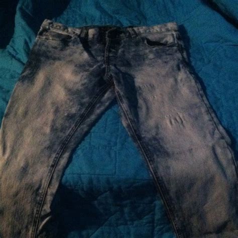 Rude Jeans Rude Style Mens Skinny Jeans Acid Washed Poshmark