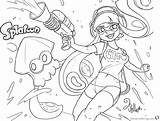Splatoon Coloring Pages Inkling Drawing Fan Printable Kids Callie Color Template Sketch Chibi Print Getdrawings Drawings Bettercoloring sketch template