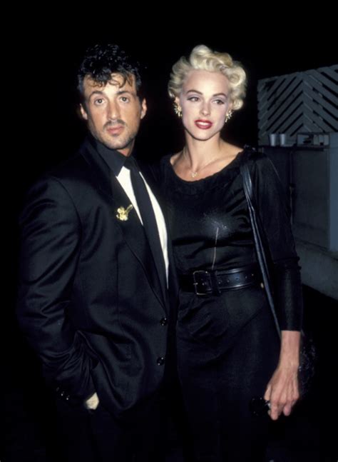 30 old photos of sylvester stallone and his wife brigitte nielsen