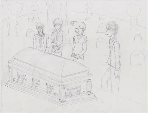 day drawing  funeral  aleisterjaeger  deviantart