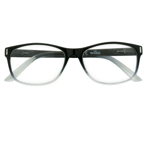 wilko square plastic reading glasses 2 0 wilko
