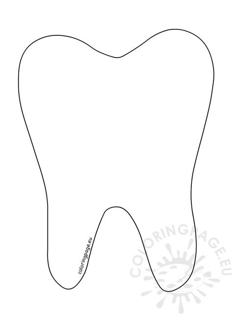 printable tooth outline tooth fairy pillow diy tooth fairy pillow