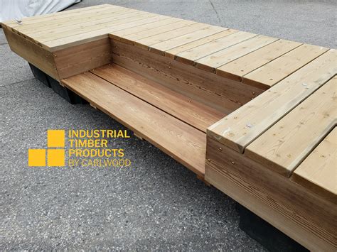 custom built marine dock industrial timber products  carlwood