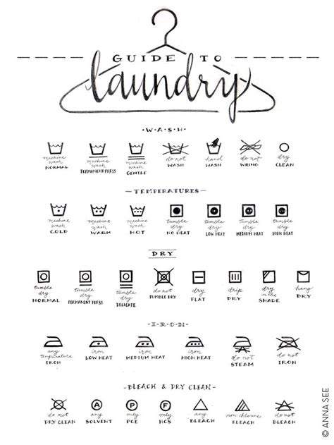 printable laundry symbols chart printable word searches
