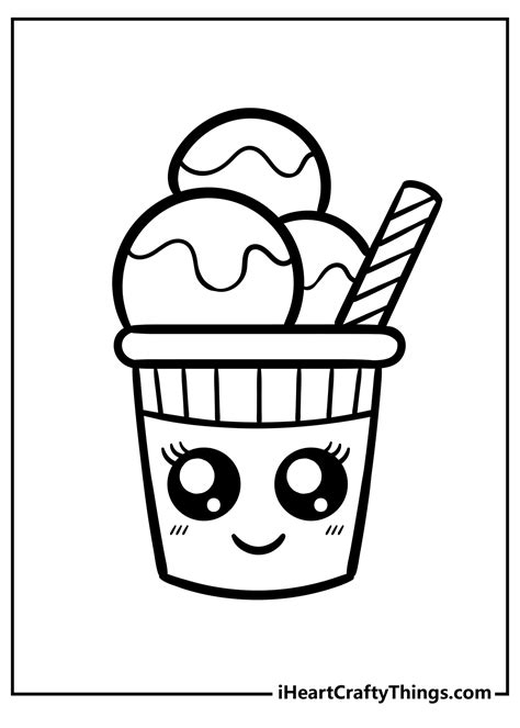 cute food coloring pages   printables