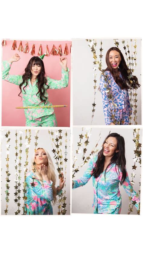 A Lilly Pultizer Themed Christmas Pajama Party Diana Elizabeth