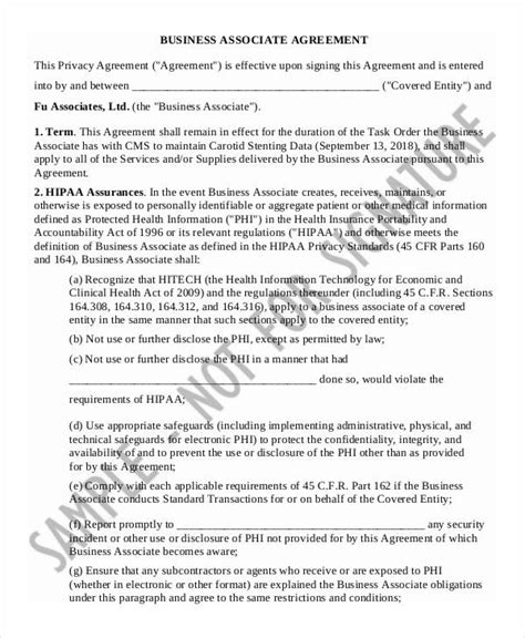 agreement letter templates word