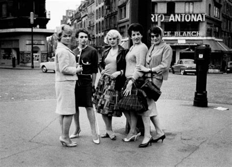 transgender women on the streets of paris in the 1950s and