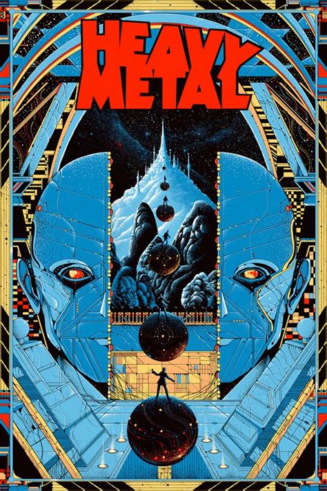 mondo unveils  poster   heavy metal    works