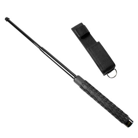 expandable baton rubber grip baton telescoping truncheon kombativ
