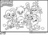 Coloring Moshi Pages Monsters Monster Iggy Colorings Team Surging Color Getcolorings Luvli Getdrawings Print sketch template
