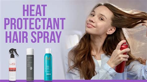 heat protectant hair spray youtube